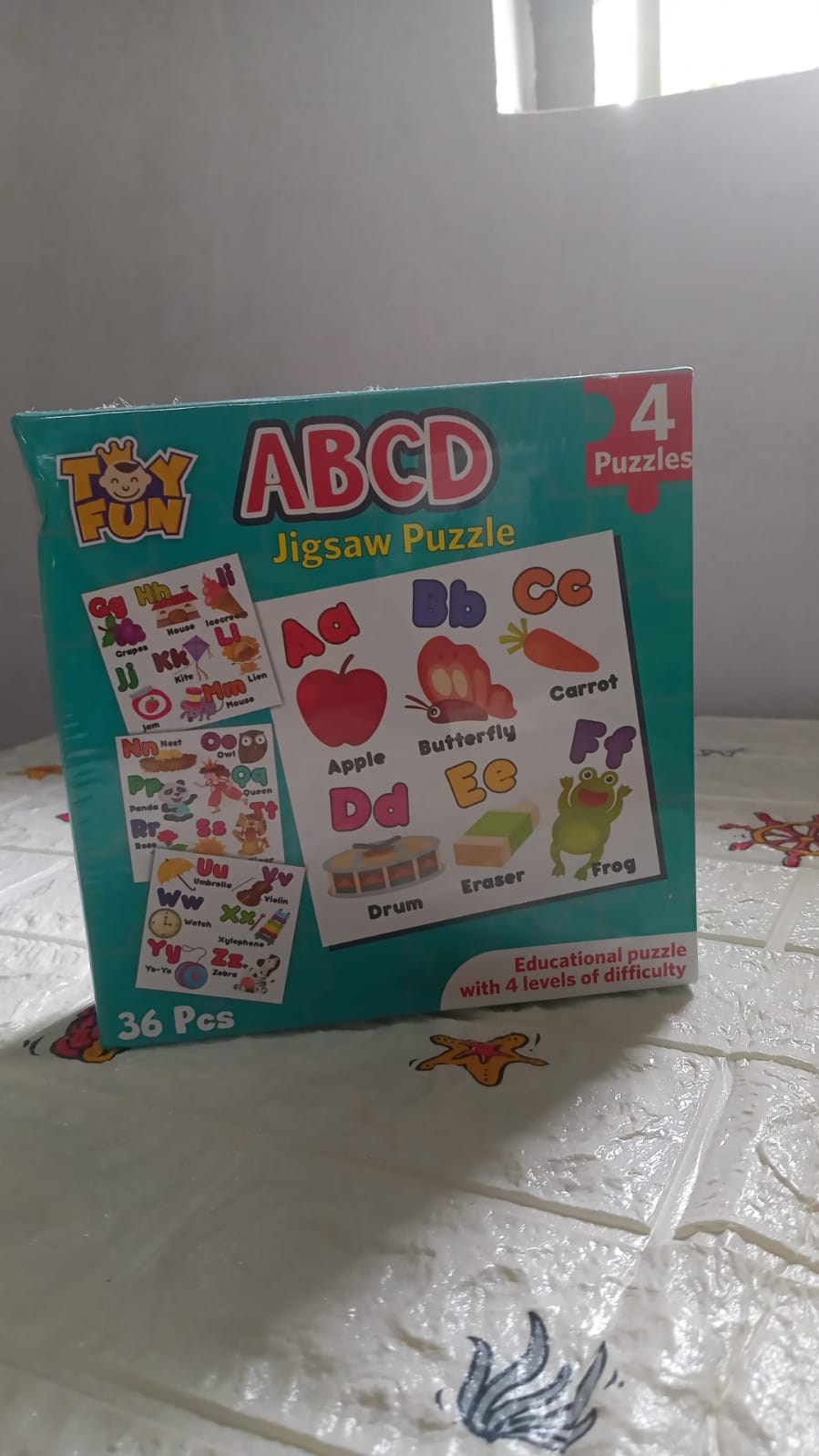 ABC learning puzzle set for children, bright and engaging ABC learning puzzle set for children, bright and engaging